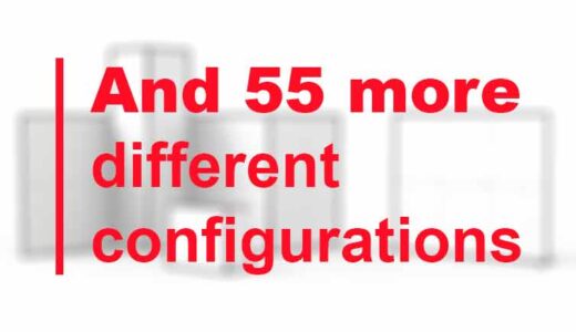 more 55 configurations of modular displays