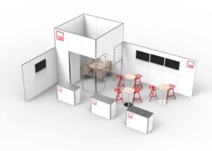 buy modular booth in europe above 50 sqm