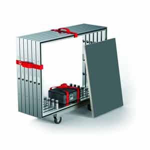 aluminum frame compact trolley