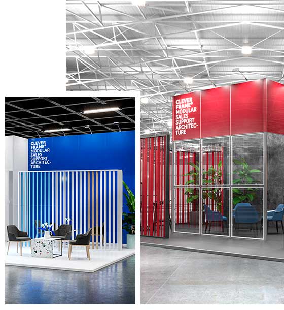 modular booth systems design