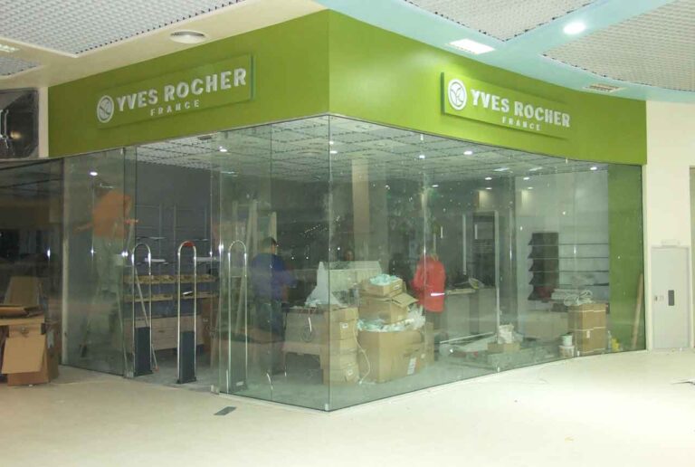 Construction of retail kiosks