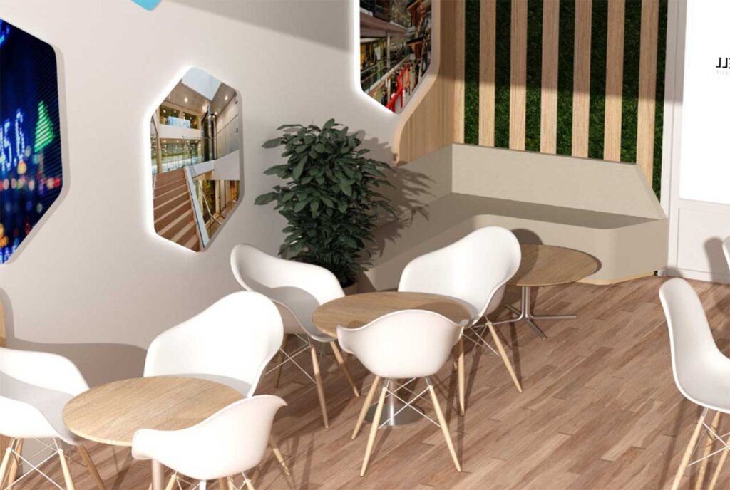 Caseta de la feria MIPIM