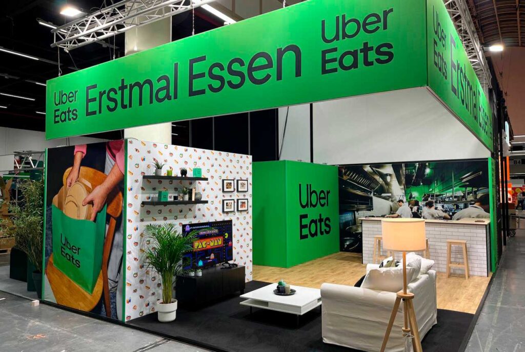 individual construction of exhibition stands