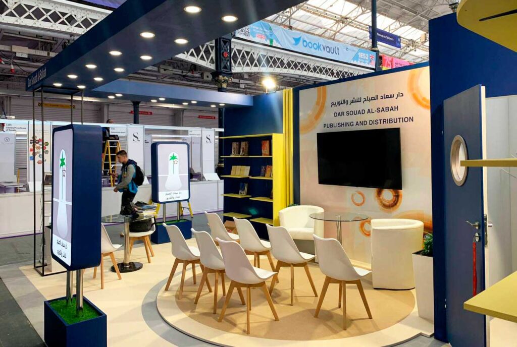 builder of booths for exhibitions in London