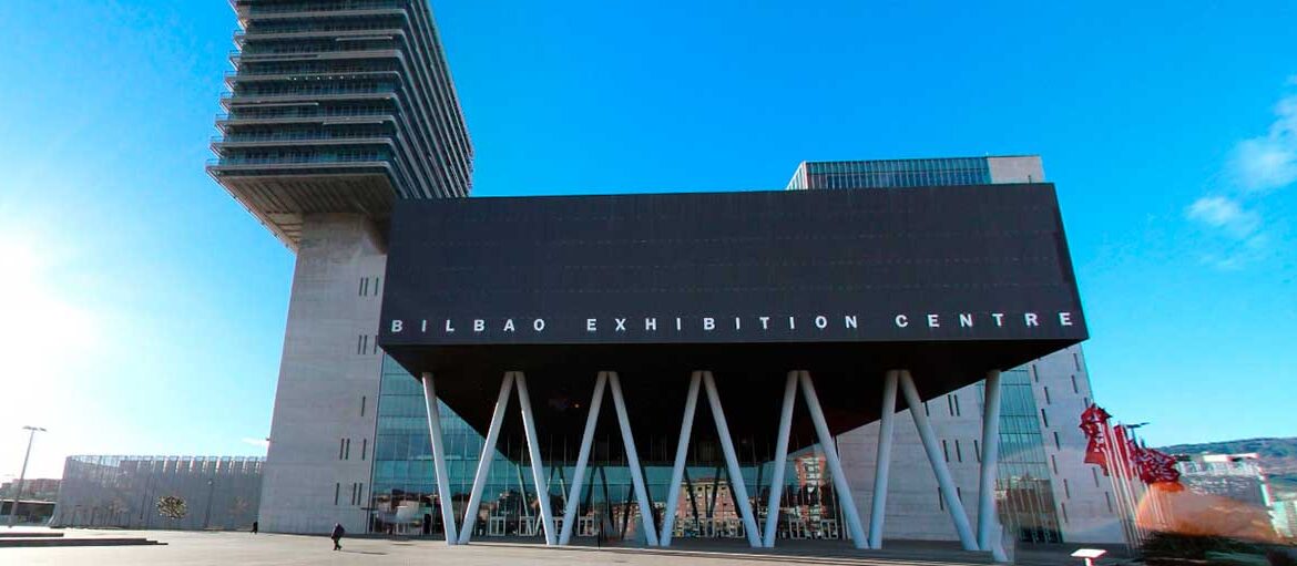 Bilbao exhibition center entrance