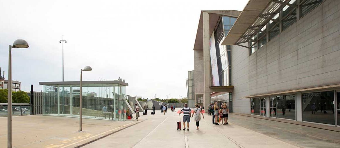 Fira Barcelona exhibition center entrance