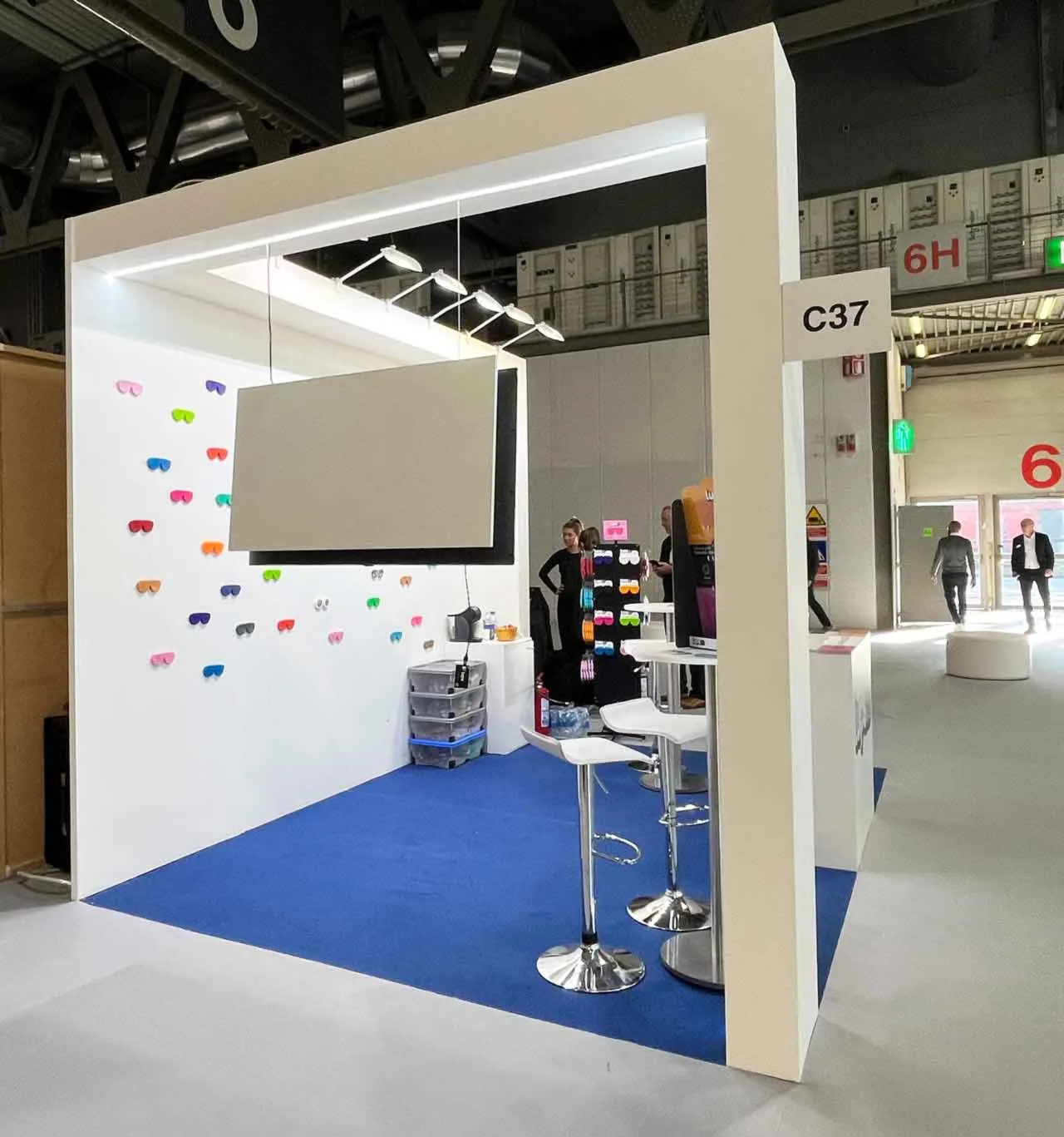 exhibition stand building in Milan 2