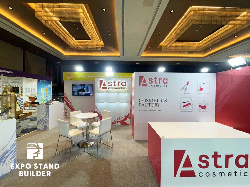 exhibition booth for ASTRA 2