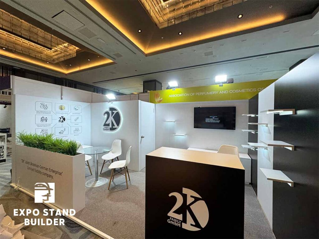 Booth builder for Turkey cosmetics fair