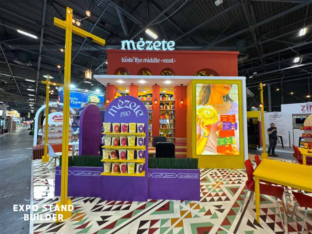 design & build stand in Paris 2