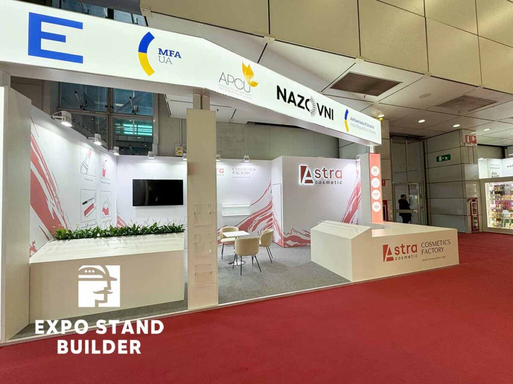 exhibition booth build in Bologna 9