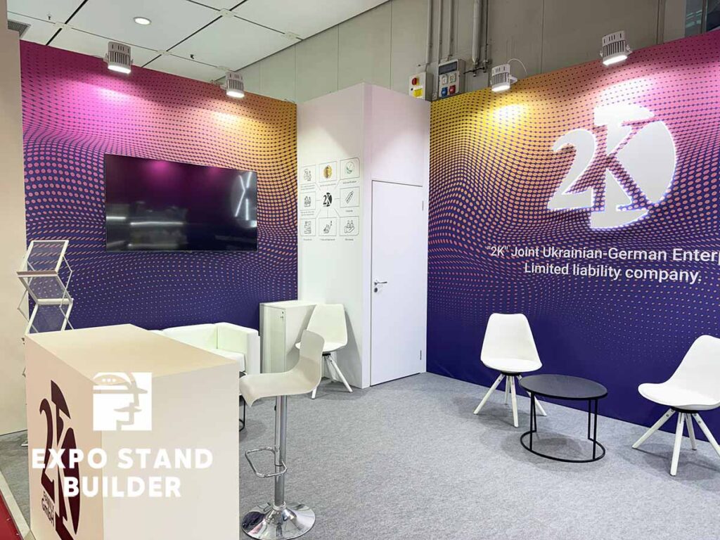 exhibition booth build in Bologna 10