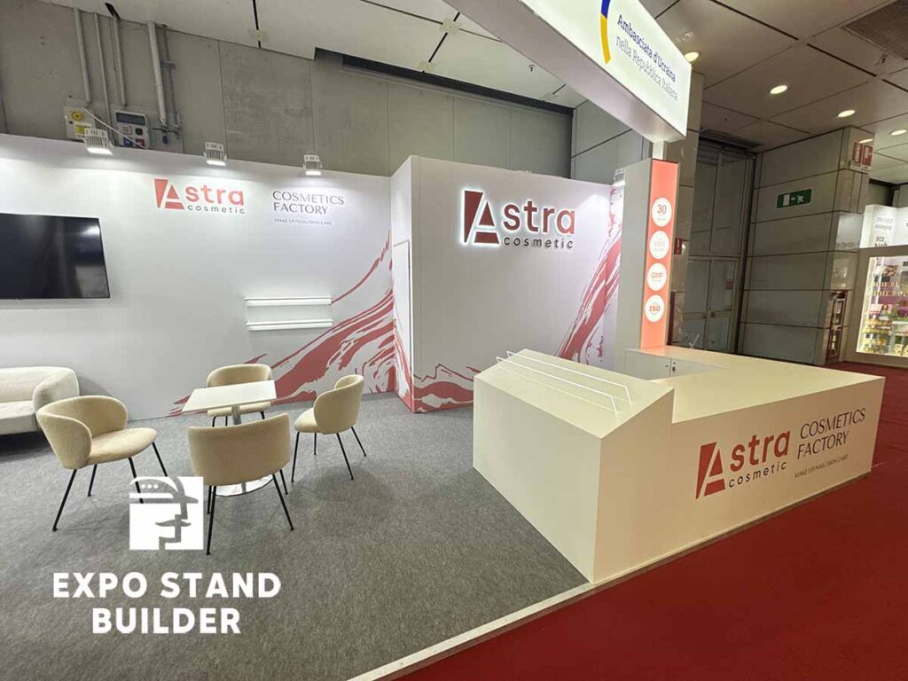 exhibition booth build in Bologna 12