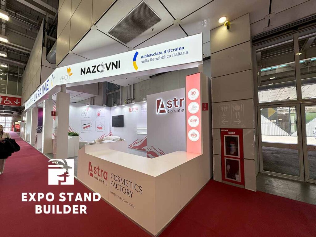exhibition booth build in Bologna 8