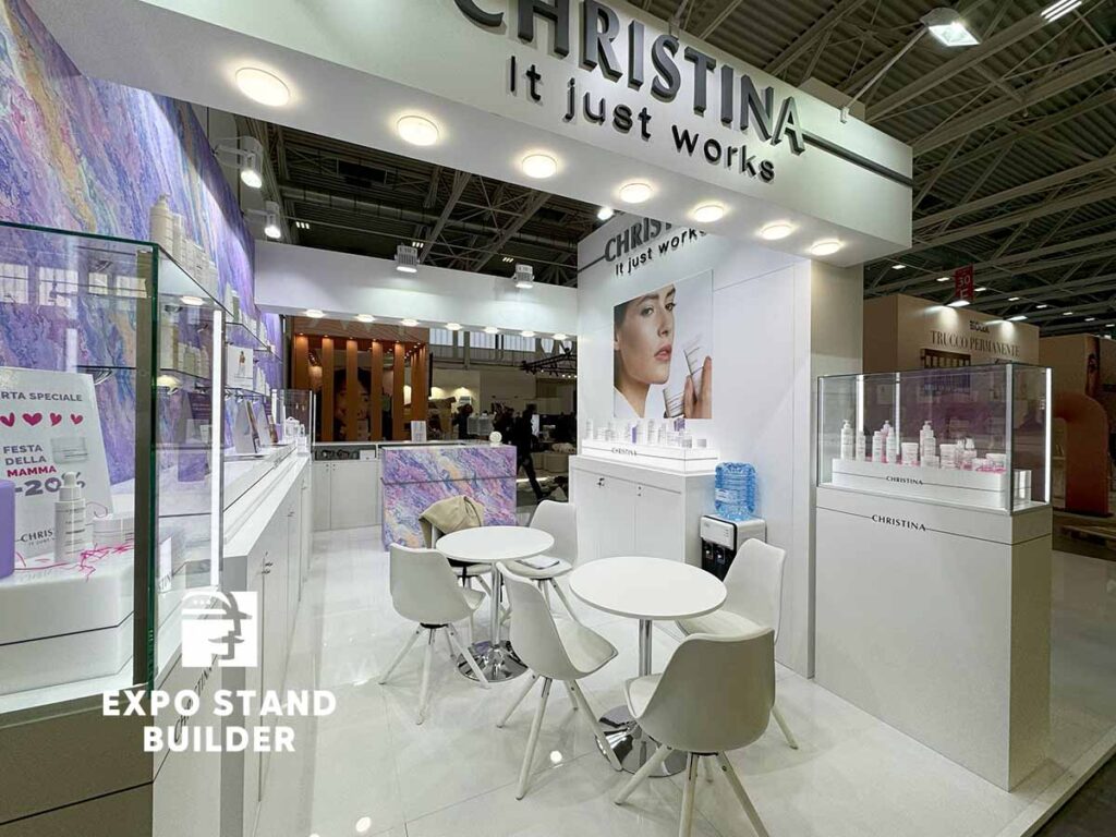 exhibition booth build in Bologna 6