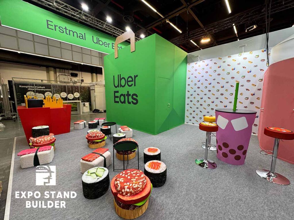 Diseño y construcción del stand en Hamburgo 2