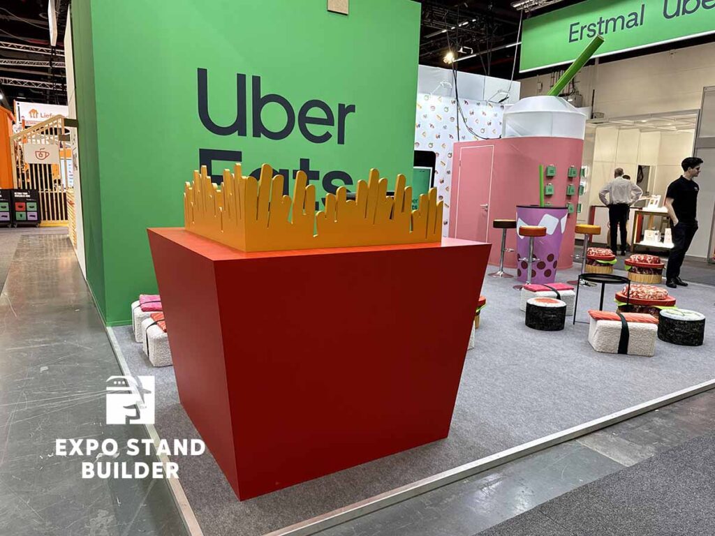 Diseño y construcción del stand en Hamburgo 3