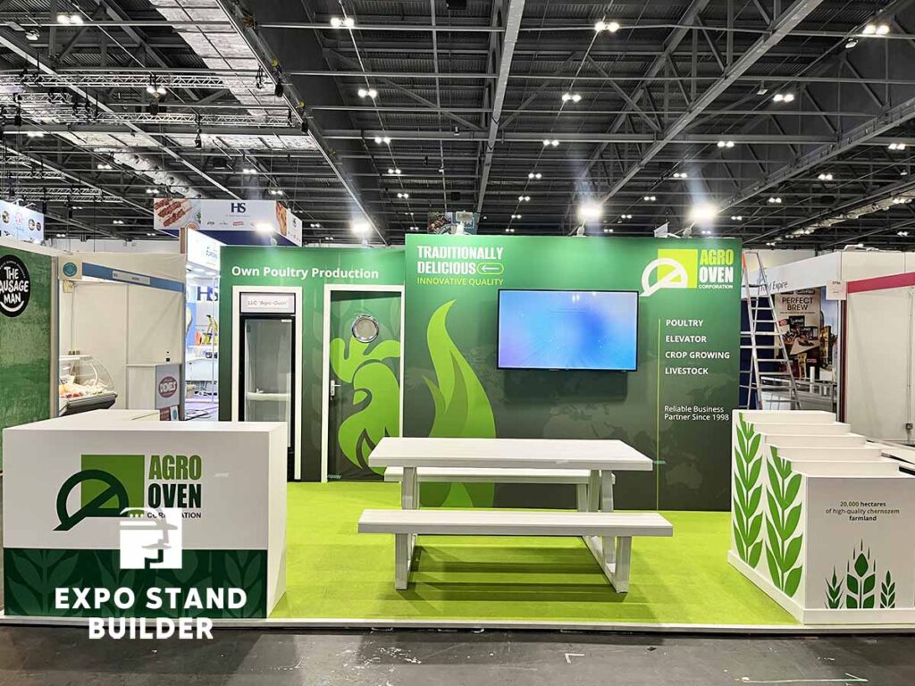 Diseño y construcción de stand en Londres 1