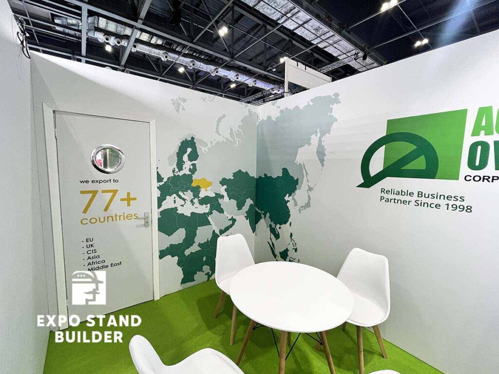 Diseño y construcción de stand en Londres 3