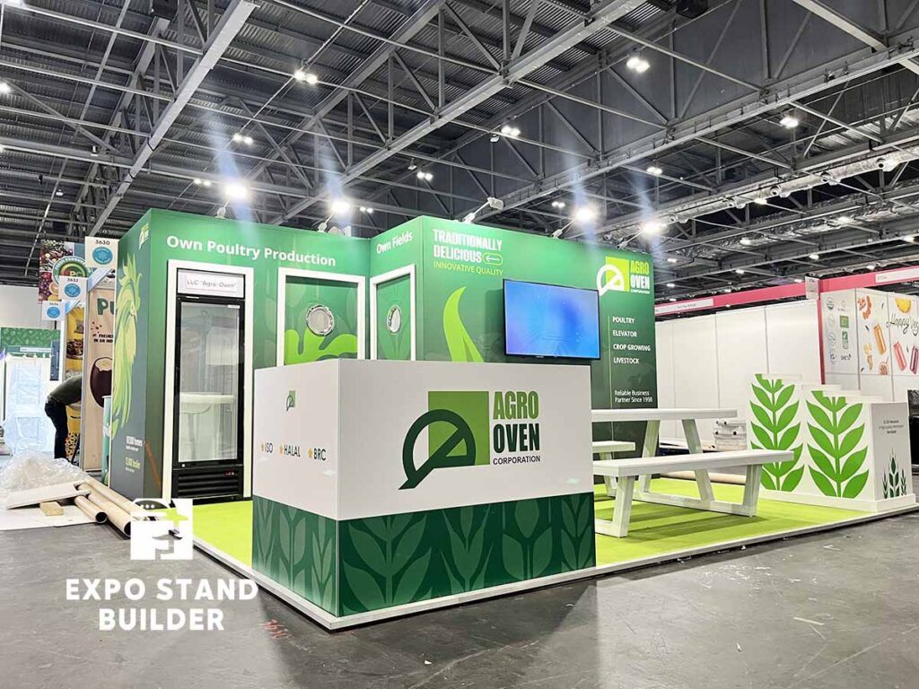Messestand-Design und -Bau in London 4