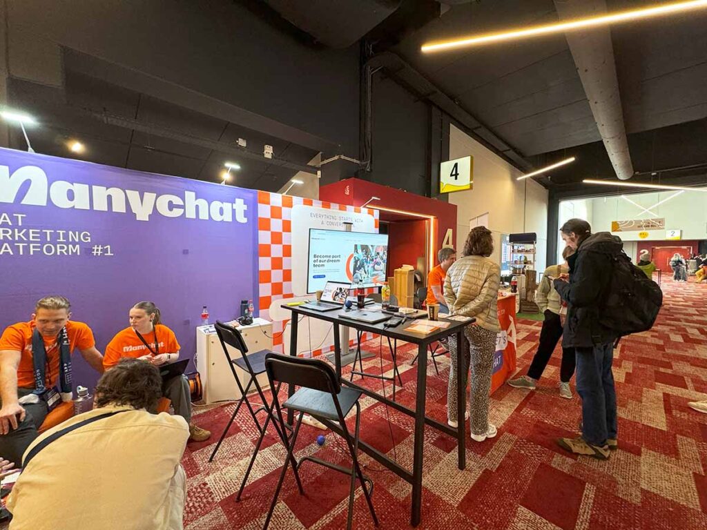 booth build in Amsterdam 1