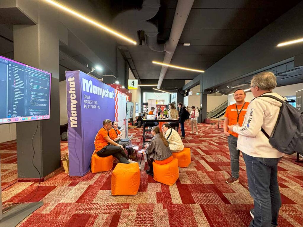 booth build in Amsterdam 2