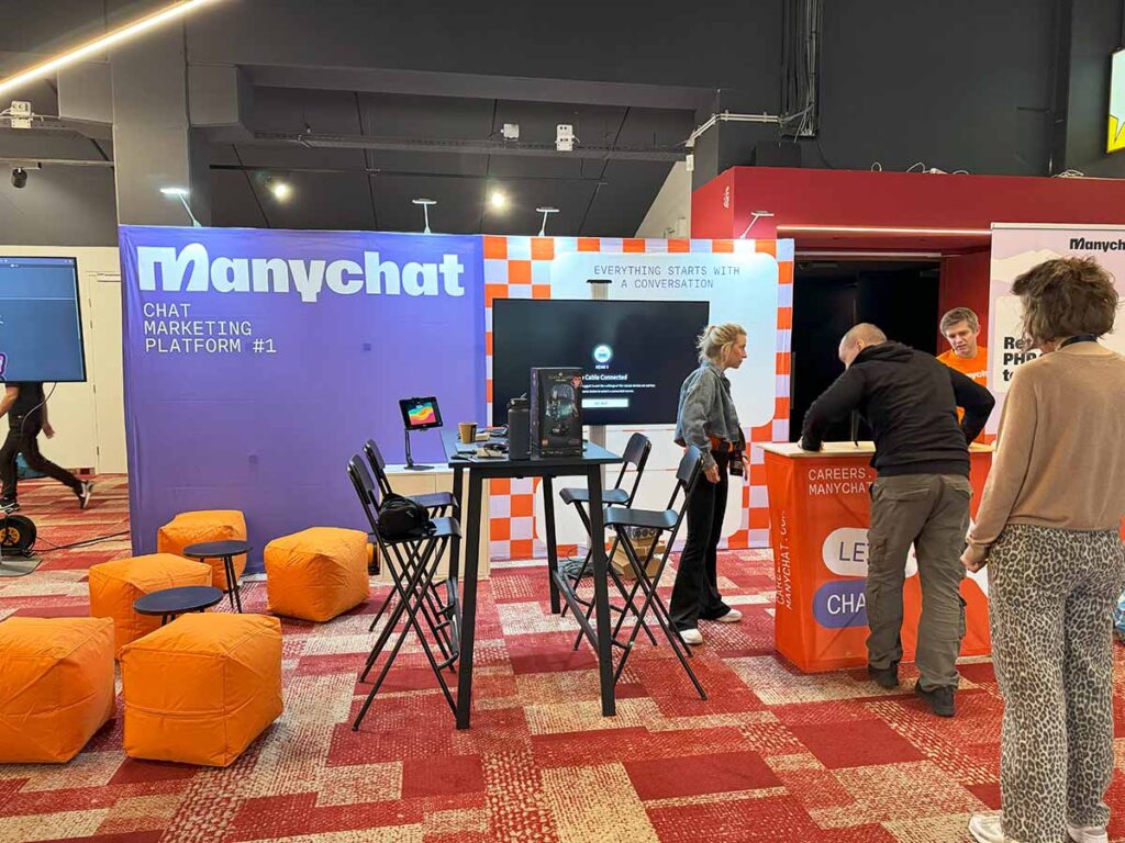 booth build in Amsterdam 3