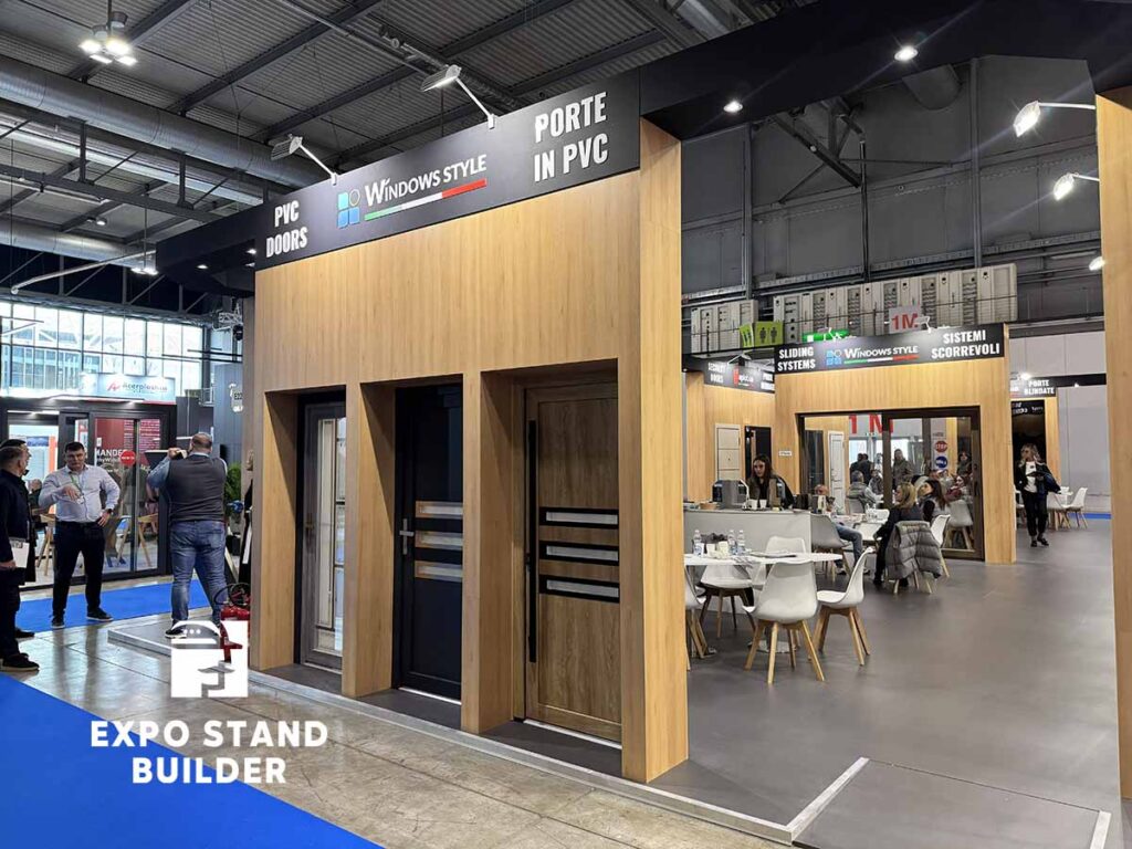 exhibition stand building Milan 1