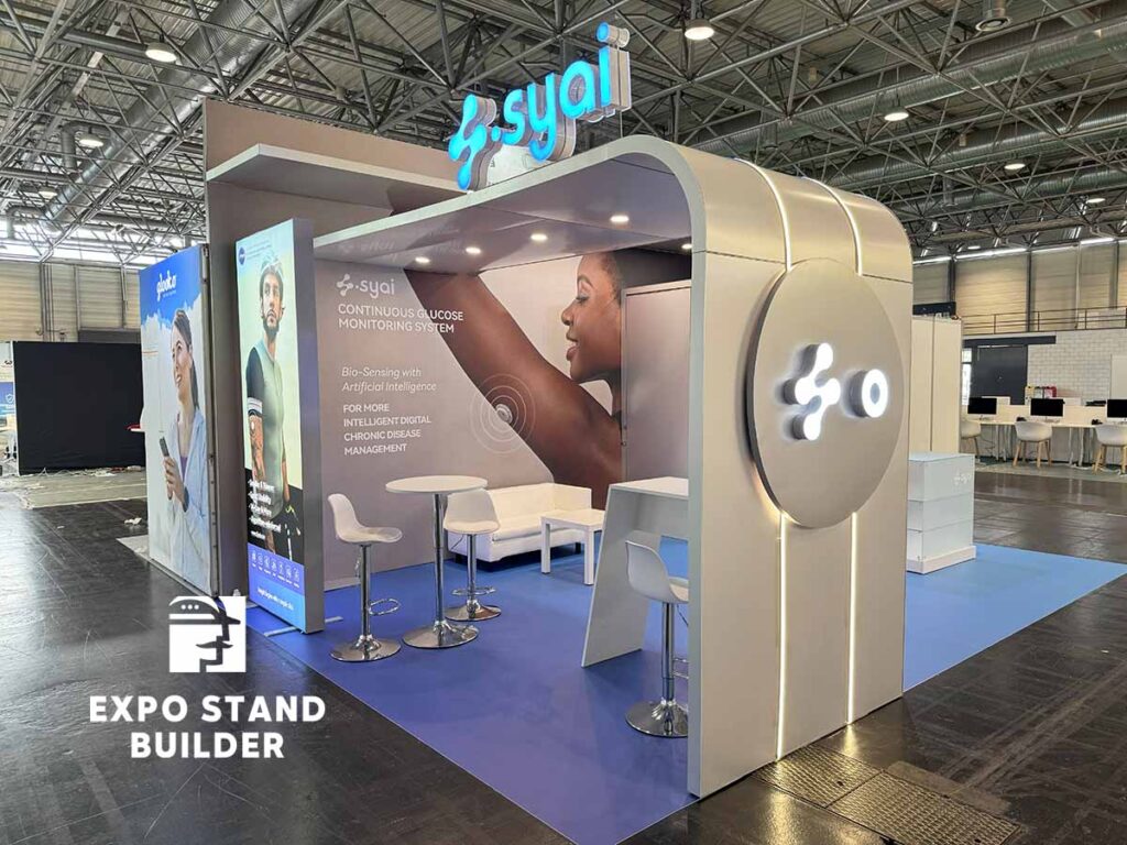 custom-built exhibition stands in Vienna 6