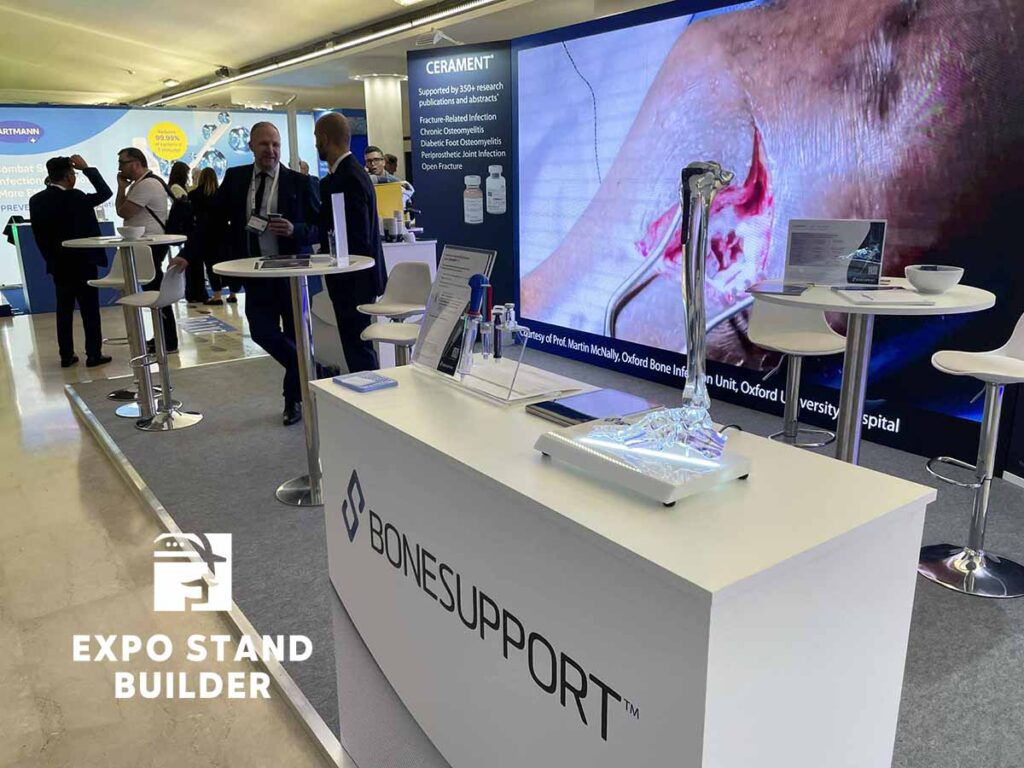 custom exhibition stand in Bologna 3