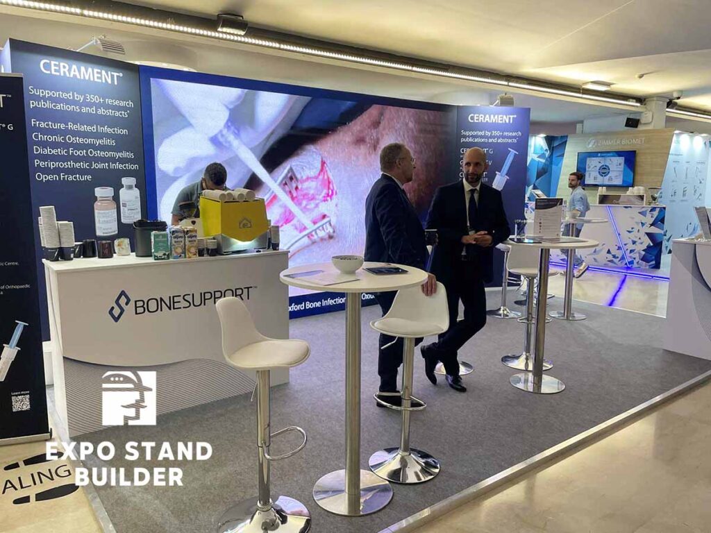 custom exhibition stand in Bologna 5