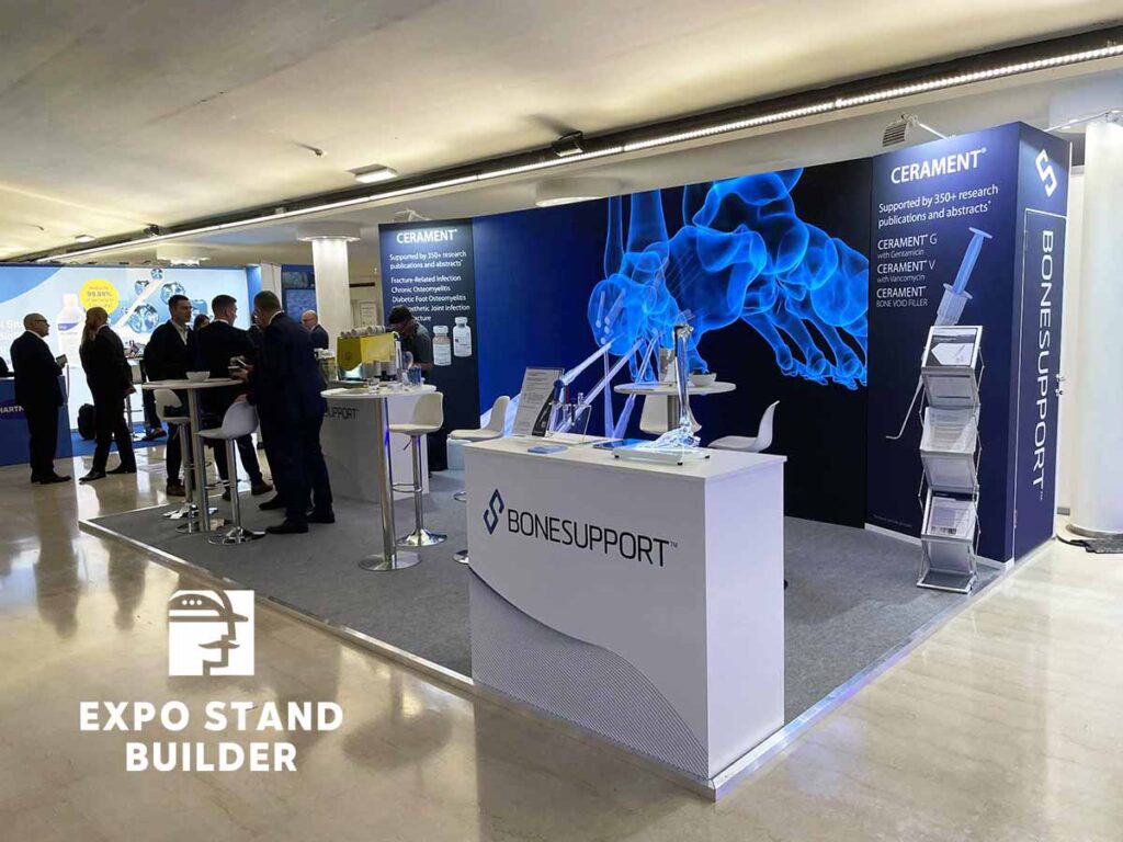 custom exhibition stand in Bologna 5