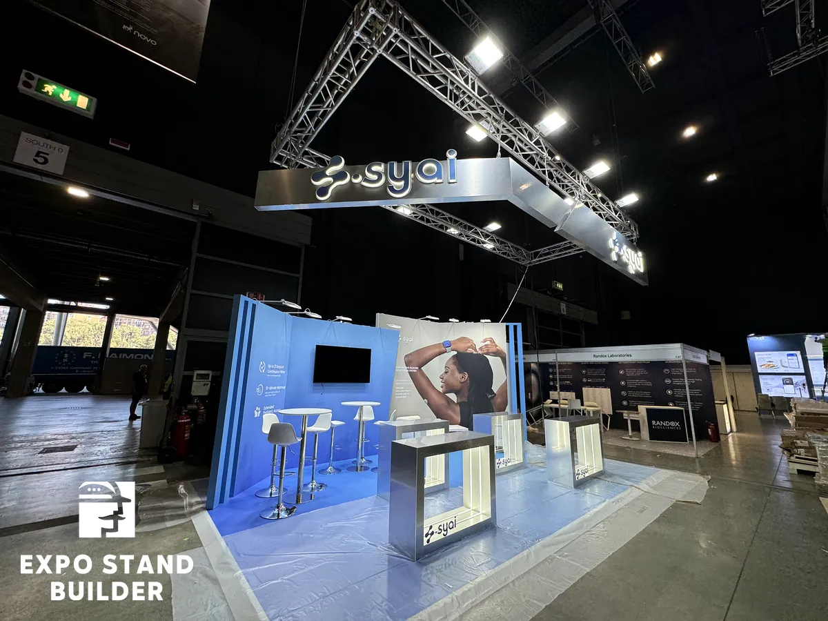 Syai exhibition stand at EASD Annual Meeting in Milan