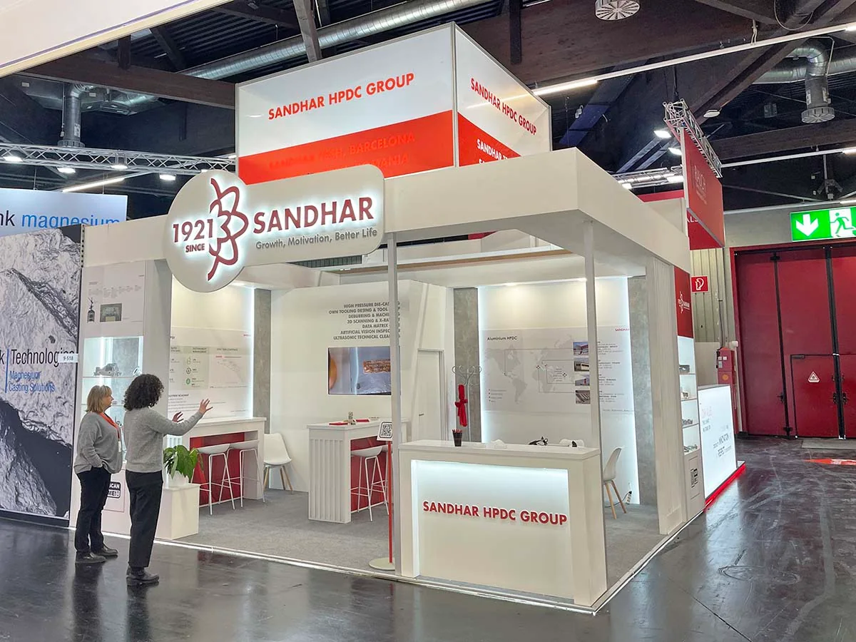 Built Sandhar custom exhibition stand