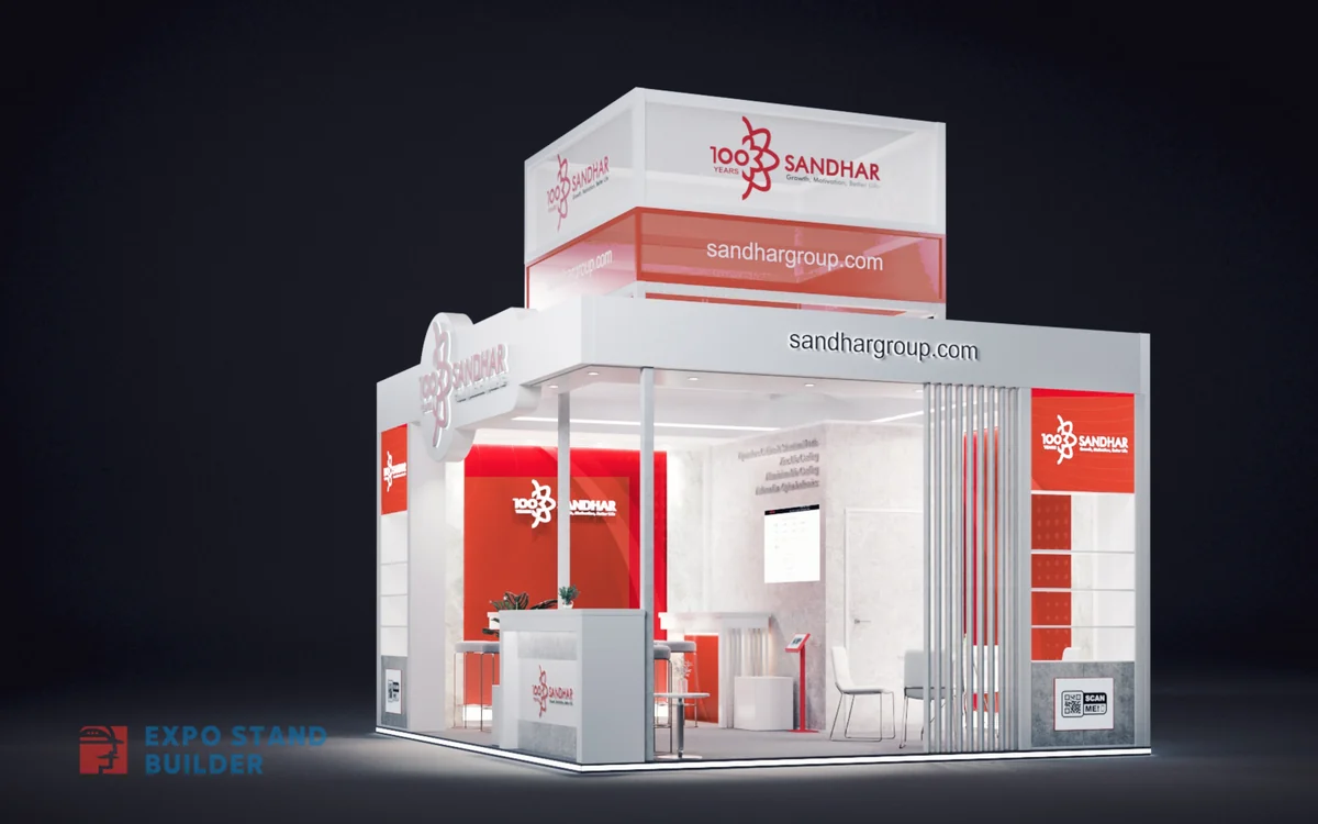 Sandhar custom exhibition stand design concept